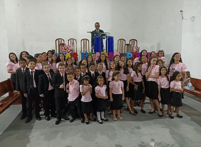  Assembleia de Deus em Bom Conselho realizou festividade do grupo de crianças.