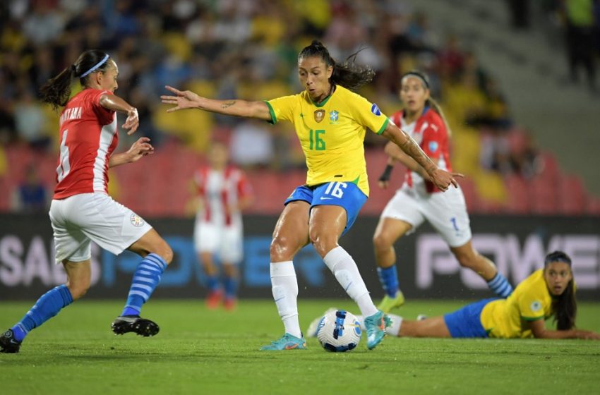  Brasil vence o Paraguai e vai à final da Copa América Feminina.