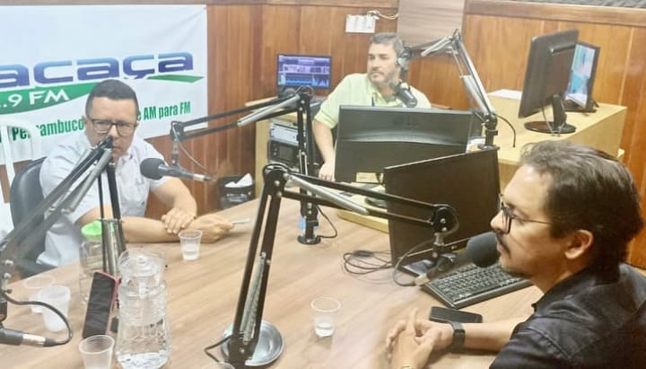  Entrevista com Ronaldo, vice-prefeito de Saloá, Rossine ex-prefeito de Lajedo e o empresário Bidé.