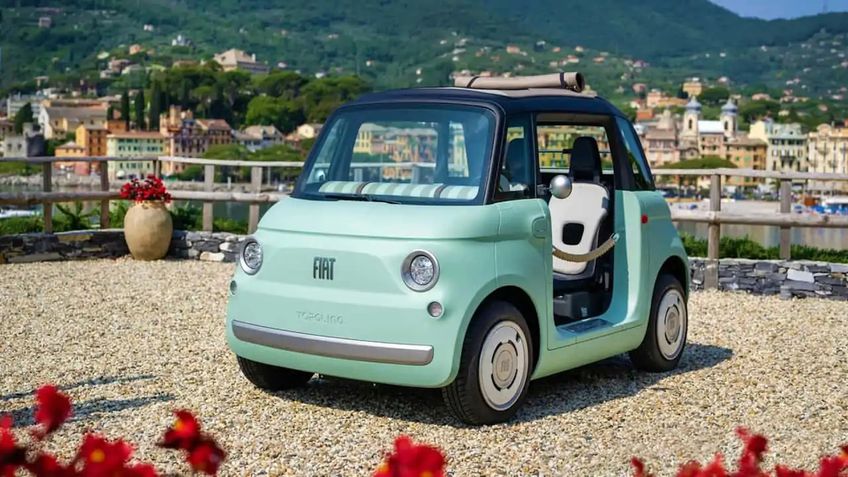  Fiat apresenta carro elétrico compacto de 2,53 m.