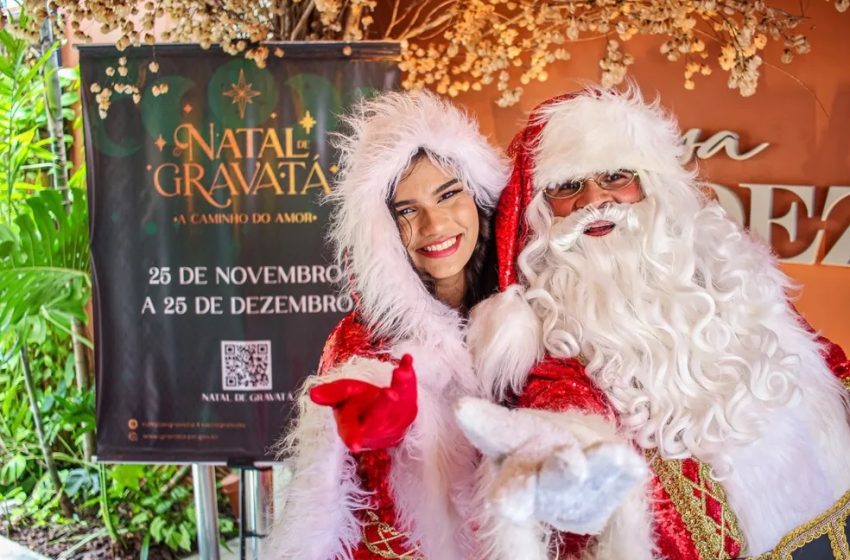  ‘Natal de Gravatá 2023’ tem programação divulgada e vai contar com 30 dias de festa.